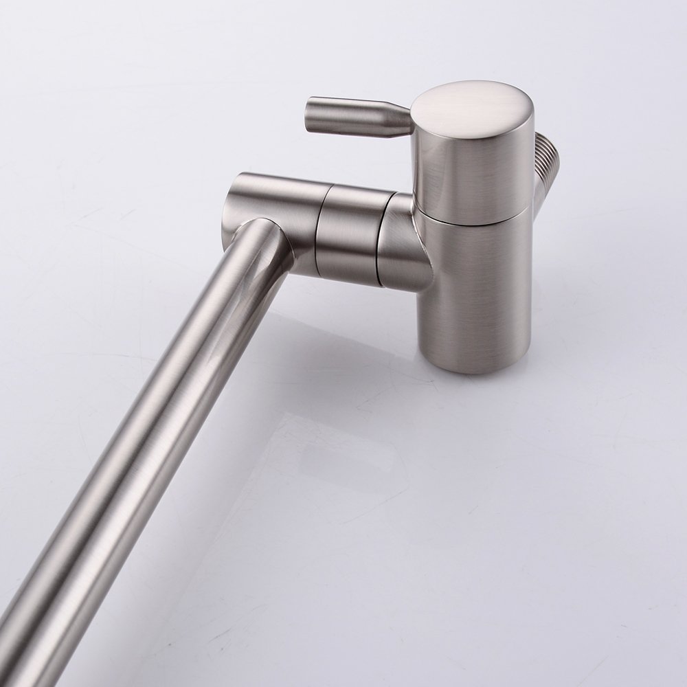 KES K9202 Brass Single Handle Pot Filler Faucet Swing Spout Wall Mount