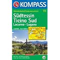 S�dtessin, Locarno, Lugano. 1:50.000. Wandern. GPS-genau
