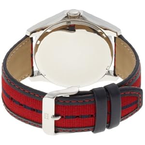Tommy Hilfiger Men's 1790600 Multi-Function Leather Strap Watch