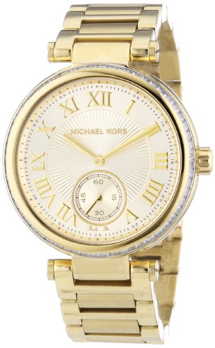 Michael Kors  MK5867 - Reloj de cuarzo para mujer, con correa de acero inoxidable, color dorado