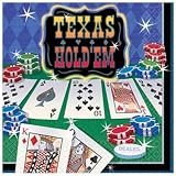 Texas Hold 'Em Paper Luncheon Napkins (16 count)