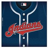 Lets Party By Amscan Cleveland Indians Baseball - Lunch Napkins