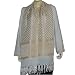 Long Silk Scarf Chiffon Fabric 22 x 72 inches