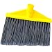 Rubbermaid Commercial FG639700 Polypropylene Angle Broom Replacement Head for Threaded Handles, 10" Head Width, Gray
