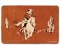 COWBOY WESTERN bathroom bath mat RUG home decor NEW