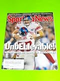 Eli Manning, Brandon Jacobs, New York Giants (Sporting News Magazine - February 11, 2008)