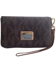Wireless: MICHAEL Michael Kors Exclusive iPhone? 5, 4S and 4 Zip Wallet, MK Monogram - Michael Kors