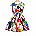 Eastabile Women's Floral Summer Dress Plus Size Chiffon Dresses