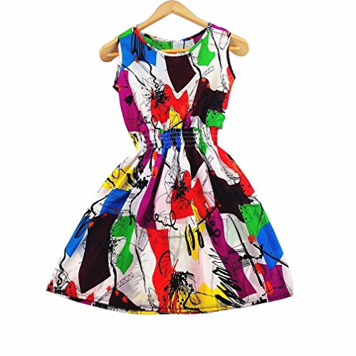 Eastabile Women's Floral Summer Dress Plus Size Chiffon Dresses