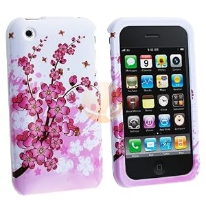 Spring Flower Clip-on Case for Apple iPhone 3GS 16GB / 32GB by Eforcity