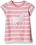 Hatley ハットレイ 女の子 馬柄、ボーダーTシャツ 90cm、2Y(89cm) マルチカラー 綿100% TS0FAHO184