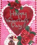 Heart with Roses Valentine's Day Garden Flag