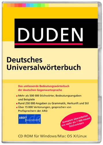DUDEN: Deutsches Universalwörterbuch