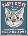 Retro Pets - Cat Art - Bossy Kitty - Feed Me Now - 11x14 Art Print by Santa Fe artist Krista Brooks - Ready to Frame Retro Pets - Cat Art - Bossy Kitty - Feed Me Now - 11x14 Art Print by Santa Fe artist Krista Brooks - Ready to Frame