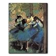 Dancers in Blue - Box Set of 12 Greeting Cards and Patterned Envelopes