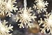 Lightshare Snow Tree 5 Feet 72 LED Light with 10 LED Snow Flake Light, Warm White