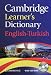 Cambridge Learner's Dictionary English-Turkish with CD-ROM (Dictionary Book & CD Rom)