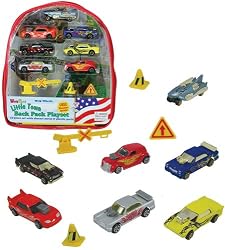 Wild Wheels Backpack Playset