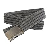 GREEN CROSS （Casual line） ローラーバックルベルト グレー