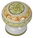 Atlas Homewares 3160-07 1-3/4-Inch Tuscany Collection Santa Margherita Hand painted Ceramic Knob, Ceramic