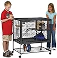 MidWest Critter Nation Animal Habitat with Stand, Single Unit, 36 Inches by 24 Inches by 39 Inches
