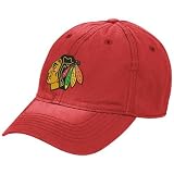 Chicago Blackhawks Red Unstructured Slouch Hat by Reebok