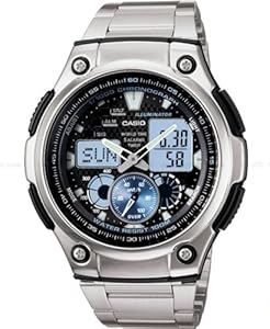 Casio General Men's Watches Digital-Analog Combination with 10 Year Battery Life AQ-190WD-1AVDF - WW