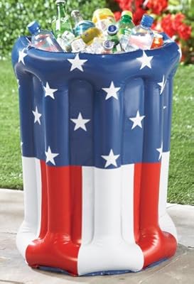 Inflatable Patriotic Summer Beverage Cooler