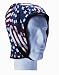 Patriotic Helmet Liner - Long Nape - Sheep Lined - Moderate Cold - One Size Fits All