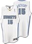 Carmelo Anthony White Reebok NBA Swingman Denver Nuggets Jersey