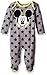 Disney Baby Boys' Sleep N Play Footie