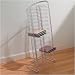 BlissHome, Interdesign, Axis, CD Holder 15 inch, Chrome