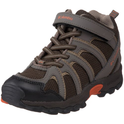 Columbia Sportswear BC3157 Kaibab Mid H&L Hiking Shoe (Toddler/Little Kid),Cordovan/Burnt Orange,13 M US Little Kid