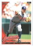 2010 Topps Baseball Card #109 Justin Masterson Cleveland Indians - Mint Condition - Shipped In Protective ScrewDown Display Case!