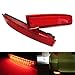 Toyota RAV4 Scion xD Red Lens 39-SMD LED Bumper Reflector Lamps