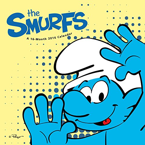 Smurfs 2016 Wall Calendar