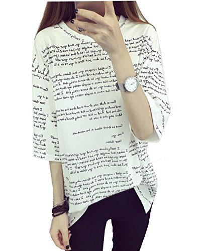 【PALERO・パレロ】 選べる３色 Tシャツ カットソー シャツ トップス 体型カバー レディース レディーズ 大きめ ゆったり ガールズ ナチュラル オーバーサイズ ロゴ きれいめ 半袖