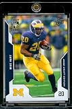 2008 Upper Deck Draft Edition # 75 Mike Hart (RC) - Michigan - Rookie Football Card in Protective Screw Down Display Case