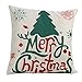 AutumnFall Christmas Sofa Bed Home Decor Pillow Case Cushion Cover (A)