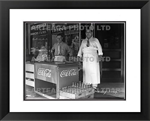 St. Louis Storefront in 1939 - Arteaga Photos - 24"x28" Framed Double Matted Print