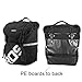 15L Waterproof Mountain Road Bicycle Rack Bag Cycling Double Side Rear Rack Tail Seat Trunk Bag Pannier -Army Green