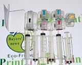 Empty Refillable Ink Refill kit for HP 02 C8180 C6280 C7280 includes a free nano stapler