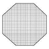 Pro Studio Solutions EZ Pro Octagon softbox 60 Eggcrate egg crate -- 50 degree grid (each grid size: 2(w)x2(l)x1.5(h))