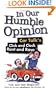 In Our Humble Opinion: Car Talk's Click and Clack Rant and Rave