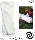 My Little Legs baby leg warmers (#72) solid white