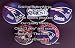 Set of 5 New England Patriots Pins 1.25