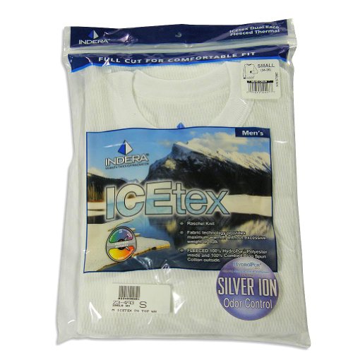 Indera - Mens Icetex Dual Face Fleeced Thermal Long John Top 286LS