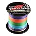 Spectra 100%Pe Braided Fishing Line 6-300Lb Test Multi-Color 100m-2000m