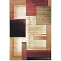Blocked Modern Art Rug Collection - Cream