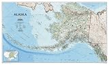 Alaska Wall Map Laminated